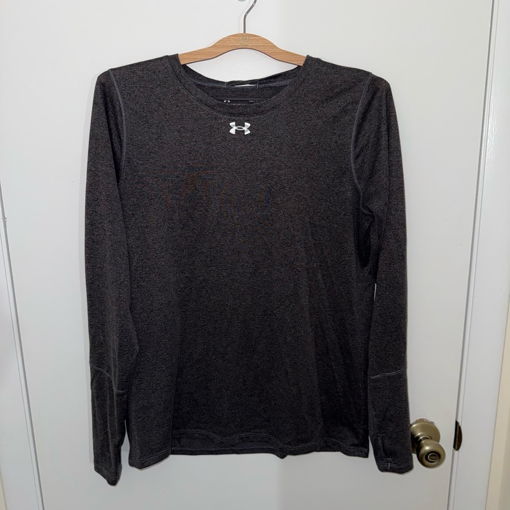 Under Armour Tech Team Long Sleeve - Grey - Size M
